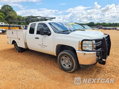 Czwarte zdjęcie samochodu z boku: 2012 CHEVROLET SILVERADO K2500 HEAVY DUTY VIN:1GB2KVCG8CZ292204 - miniatura