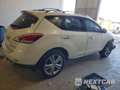 Trzecie zdjęcie samochodu z tyłu: 2010 NISSAN MURANO S VIN:JN8AZ1MW5AW116568 - miniatura
