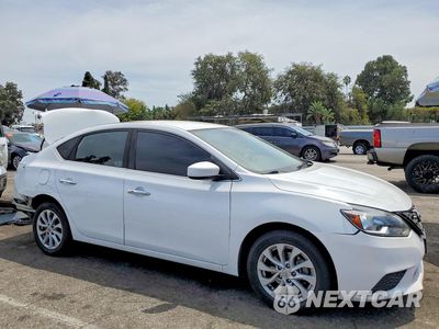 Czwarte zdjęcie samochodu z boku: 2019 NISSAN SENTRA SV VIN:3N1AB7AP9KY336406 - miniatura