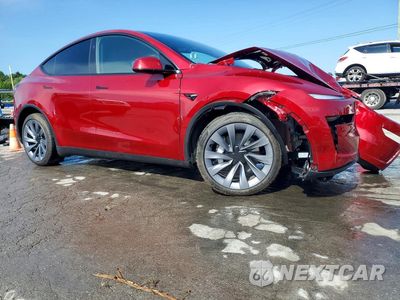 Czwarte zdjęcie samochodu z boku: 2026 TESLA MODEL Y VIN:7SAYGDEE1TA694083 - miniatura