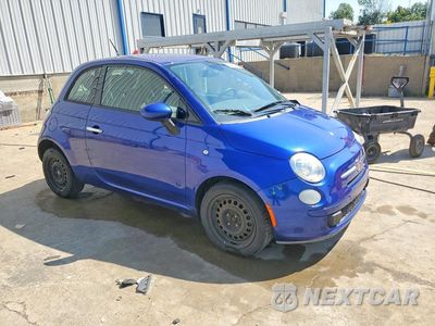 Czwarte zdjęcie samochodu z boku: 2014 FIAT 500 POP VIN:3C3CFFAR4ET267880 - miniatura