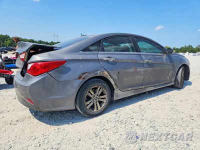 Trzecie zdjęcie samochodu z tyłu: 2014 HYUNDAI SONATA GLS VIN:5NPEB4AC5EH937811 - miniatura