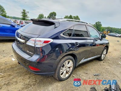 Trzecie zdjęcie samochodu z tyłu: 2010 LEXUS RX 450H VIN:JTJBC1BA3A2409656 - miniatura