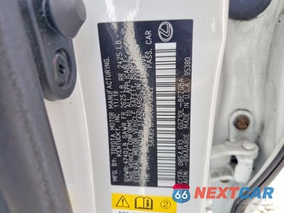 Zdjęcie 12 z 12 samochodu: 2019 LEXUS ES 350 VIN:58ABZ1B15KU013322 - miniatura