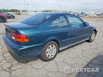 Trzecie zdjęcie samochodu z tyłu: 1996 HONDA CIVIC EX VIN:1HGEJ8255TL007265 - miniatura