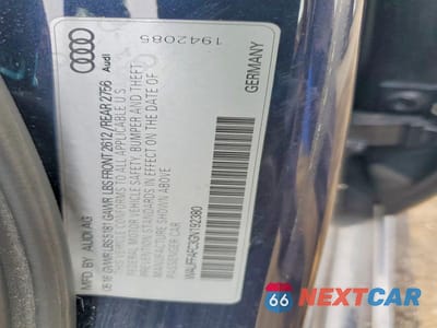 Zdjęcie 13 z 13 samochodu: 2016 AUDI A6 PREMIUM VIN:WAUFFAFC3GN192380 - miniatura