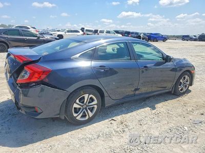 Trzecie zdjęcie samochodu z tyłu: 2017 HONDA CIVIC LX VIN:19XFC2F50HE019411 - miniatura