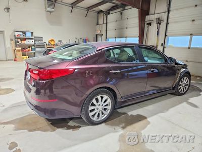 Trzecie zdjęcie samochodu z tyłu: 2014 KIA OPTIMA EX VIN:5XXGN4A74EG277713 - miniatura