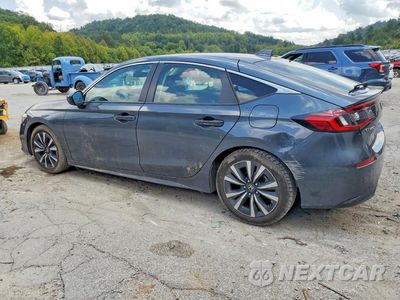 Drugie zdjęcie samochodu z przodu: 2024 HONDA CIVIC EXL VIN:19XFL1H79RE031552 - miniatura