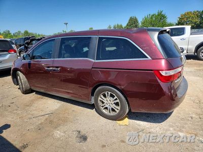 Drugie zdjęcie samochodu z przodu: 2013 HONDA ODYSSEY EXL VIN:5FNRL5H6XDB083531 - miniatura