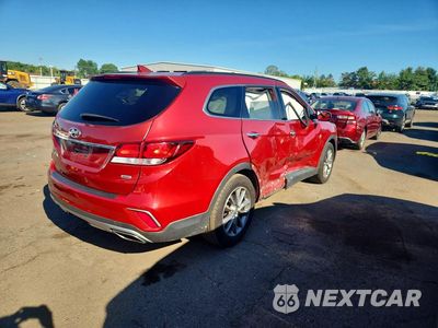 Trzecie zdjęcie samochodu z tyłu: 2017 HYUNDAI SANTA FE SE VIN:KM8SMDHF4HU252539 - miniatura