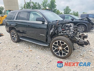 Czwarte zdjęcie samochodu z boku: 2018 GMC YUKON SLE VIN:1GKS2AKC9JR123720 - miniatura