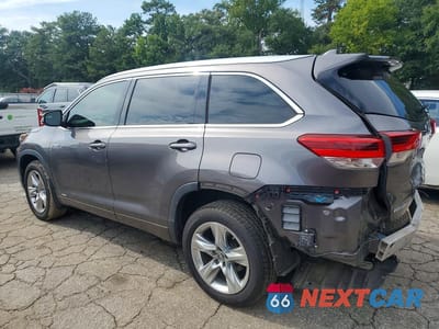 Drugie zdjęcie samochodu z przodu: 2017 TOYOTA HIGHLANDER HYBRID LIMITED VIN:5TDDGRFH8HS024649 - miniatura