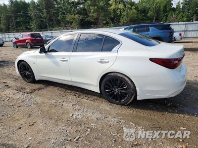 Drugie zdjęcie samochodu z przodu: 2018 INFINITI Q50 3.0T LUXE VIN:JN1EV7AR8JM430126 - miniatura