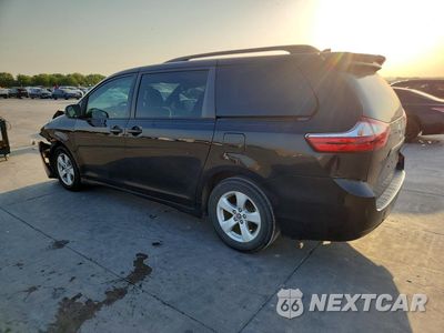 Drugie zdjęcie samochodu z przodu: 2019 TOYOTA SIENNA LE VIN:5TDKZ3DC5KS008471 - miniatura