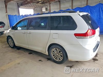 Drugie zdjęcie samochodu z przodu: 2011 TOYOTA SIENNA XLE 8-PASSENGER VIN:5TDYK3DC2BS011472 - miniatura