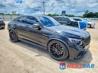 Czwarte zdjęcie samochodu z boku: 2019 MERCEDES-BENZ GLC COUPE 63 S 4MATIC AMG VIN:WDC0J8KB9KF488689 - miniatura