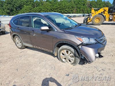 Czwarte zdjęcie samochodu z boku: 2014 HONDA CR-V EXL VIN:2HKRM4H75EH652093 - miniatura