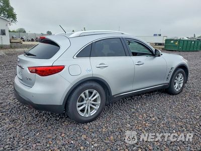 Trzecie zdjęcie samochodu z tyłu: 2017 INFINITI QX70 BASE VIN:JN8CS1MW3HM414183 - miniatura