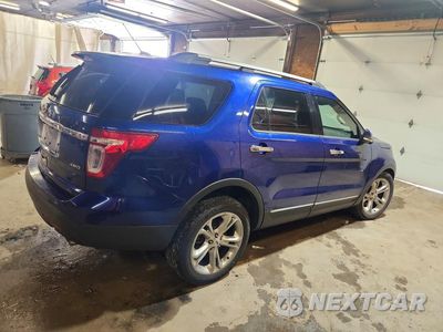 Trzecie zdjęcie samochodu z tyłu: 2013 FORD EXPLORER LIMITED VIN:1FM5K8F89DGC86841 - miniatura