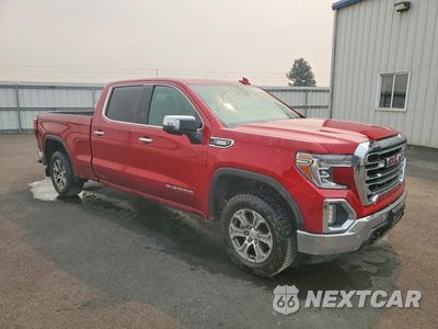Czwarte zdjęcie samochodu z boku: 2022 GMC SIERRA LIMITED K1500 SLT VIN:3GTU9DET4NG195024 - miniatura