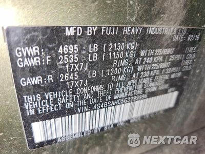 Zdjęcie 13 z 13 samochodu: 2016 SUBARU OUTBACK 2.5I PREMIUM VIN:4S4BSAHC5G3299996 - miniatura
