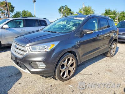 2019 FORD ESCAPE TITANIUM 1FMCU9J98KUC37300 - główne zdjęcie licytacji z USA - miniatura