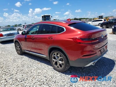Drugie zdjęcie samochodu z przodu: 2021 BMW X4 XDRIVE30I VIN:5UX2V1C01M9E14290 - miniatura