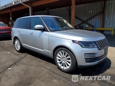 Czwarte zdjęcie samochodu z boku: 2019 LAND ROVER RANGE ROVER HSE VIN:SALGS2SV2KA567152 - miniatura