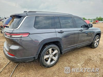 Trzecie zdjęcie samochodu z tyłu: 2021 JEEP GRAND CHEROKEE L LIMITED VIN:1C4RJKBG3M8145275 - miniatura