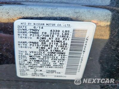 Zdjęcie 12 z 12 samochodu: 2014 NISSAN ROGUE SELECT S VIN:JN8AS5MT1EW618050 - miniatura