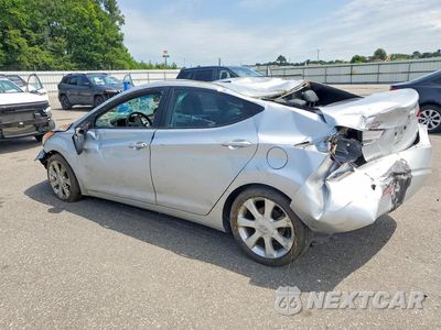 Drugie zdjęcie samochodu z przodu: 2013 HYUNDAI ELANTRA LIMITED VIN:5NPDH4AE5DH250712 - miniatura