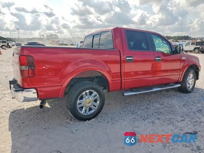 Trzecie zdjęcie samochodu z tyłu: 2008 FORD F150 SUPERCREW VIN:1FTPW12V58FB88891 - miniatura