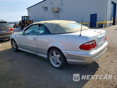 Drugie zdjęcie samochodu z przodu: 2001 MERCEDES-BENZ CLK 430 VIN:WDBLK70GX1T056443 - miniatura