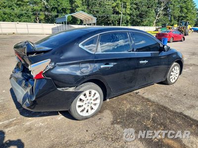 Trzecie zdjęcie samochodu z tyłu: 2019 NISSAN SENTRA S VIN:3N1AB7AP9KY268026 - miniatura