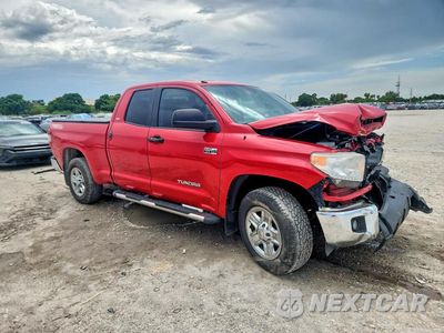 Czwarte zdjęcie samochodu z boku: 2016 TOYOTA TUNDRA SR5 VIN:5TFRW5F16GX198779 - miniatura
