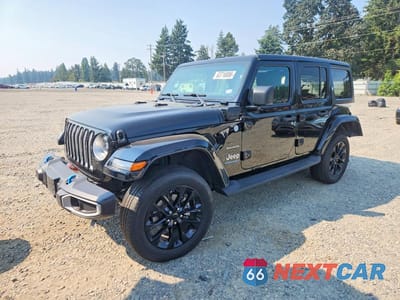2023 JEEP WRANGLER SAHARA 4XE 1C4JJXP64PW566464 - główne zdjęcie licytacji z USA - miniatura