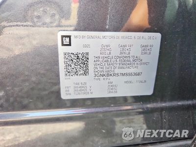 Zdjęcie 13 z 13 samochodu: 2021 CHEVROLET BLAZER RS VIN:3GNKBKRS7MS553687 - miniatura