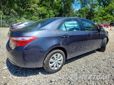 Trzecie zdjęcie samochodu z tyłu: 2015 TOYOTA COROLLA LE VIN:2T1BURHE9FC383338 - miniatura
