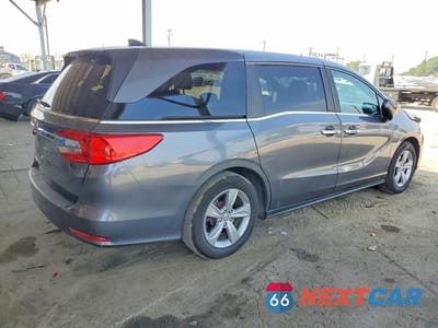 Trzecie zdjęcie samochodu z tyłu: 2019 HONDA ODYSSEY EX VIN:5FNRL6H5XKB032346 - miniatura