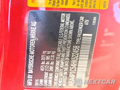 Zdjęcie 12 z 12 samochodu: 2017 BMW 440I VIN:WBA4P1C54HK522458 - miniatura