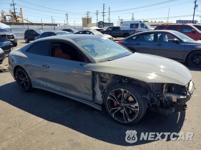 Czwarte zdjęcie samochodu z boku: 2021 AUDI S5 PREMIUM PLUS VIN:WAUP4AF53MA023409 - miniatura