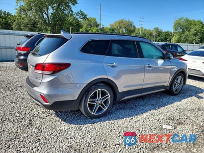 Trzecie zdjęcie samochodu z tyłu: 2017 HYUNDAI SANTA FE LIMITED ULTIMATE VIN:KM8SRDHF9HU207940 - miniatura