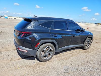 Trzecie zdjęcie samochodu z tyłu: 2022 HYUNDAI TUCSON LIMITED VIN:5NMJE3AE0NH104769 - miniatura