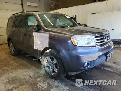 Czwarte zdjęcie samochodu z boku: 2014 HONDA PILOT EXL VIN:5FNYF4H56EB024286 - miniatura