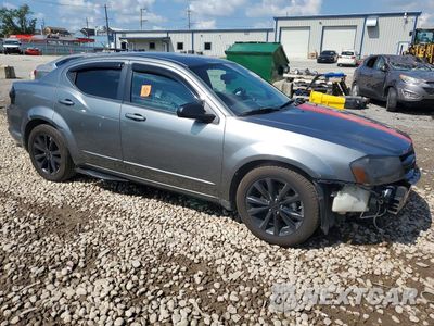 Czwarte zdjęcie samochodu z boku: 2013 DODGE AVENGER SE VIN:1C3CDZAB1DN713105 - miniatura