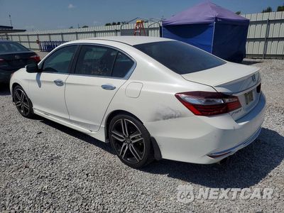 Drugie zdjęcie samochodu z przodu: 2017 HONDA ACCORD SPORT VIN:1HGCR2F56HA136299 - miniatura