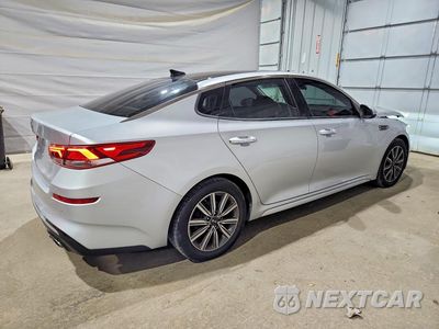 Trzecie zdjęcie samochodu z tyłu: 2019 KIA OPTIMA EX VIN:5XXGU4L16KG296058 - miniatura