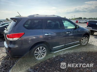 Trzecie zdjęcie samochodu z tyłu: 2013 NISSAN PATHFINDER S VIN:5N1AR2MN4DC615288 - miniatura