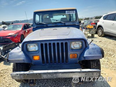 Piąte zdjęcie samochodu w środku: 1991 JEEP WRANGLER / YJ VIN:2J4FY29S0MJ144512 - miniatura